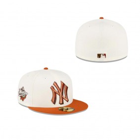 New York Yankees Just Caps Rust Orange 59FIFTY Fitted Hat