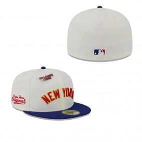 Men's New York Yankees White Big League Chew Original 59FIFTY Fitted Hat