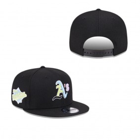 Oakland Athletics Colorpack Black 9FIFTY Snapback Hat