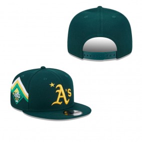 Men's Oakland Athletics Green 2023 MLB All-Star Game Workout 9FIFTY Snapback Hat
