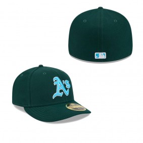 Men's Oakland Athletics Green 2024 Father's Day Low Profile 59FIFTY Fitted Hat