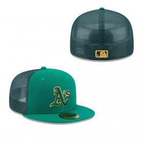 Men's Oakland Athletics Kelly Green 2023 St. Patrick's Day 59FIFTY Fitted Hat