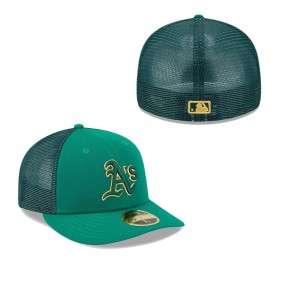 Men's Oakland Athletics Kelly Green 2023 St. Patrick's Day Low Profile 59FIFTY Fitted Hat