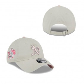 Men's Oakland Athletics Khaki 2023 Mother's Day 9TWENTY Adjustable Hat