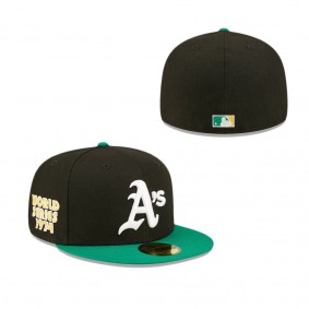 Oakland Athletics Lights Out 59FIFTY Fitted Hat