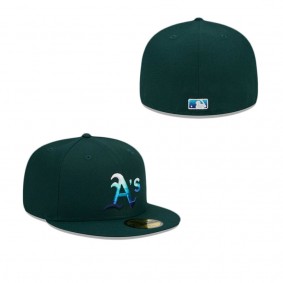 Oakland Athletics Metallic Gradient 59FIFTY Fitted Hat