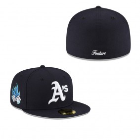 Men's Oakland Athletics Navy FEATURE x MLB 59FIFTY Fitted Hat