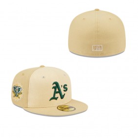 Oakland Athletics Raffia Front 59FIFTY Fitted Hat