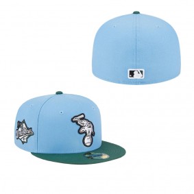 Men's Oakland Athletics Sky Blue Cilantro 1988 World Series 59FIFTY Fitted Hat