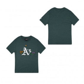 Oakland Athletics Watercolor Floral T-Shirt