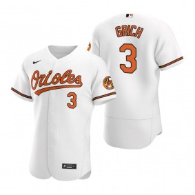 Baltimore Orioles Bobby Grich Nike White Retired Player Authentic Jersey