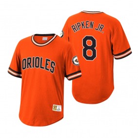 Baltimore Orioles Cal Ripken Jr. Mitchell & Ness Orange Cooperstown Collection Wild Pitch Jersey T-Shirt