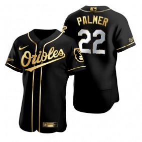 Baltimore Orioles Jim Palmer Nike Black Golden Edition Authentic Jersey