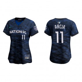 Orlando Arcia Women National League Royal 2023 MLB All-Star Game Limited Jersey