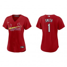Ozzie Smith Women's St. Louis Cardinals Red Alternate Replica Jersey