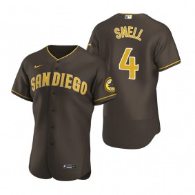 Men's San Diego Padres Blake Snell Nike Brown Authentic Road Jersey