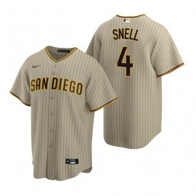 Men's San Diego Padres Blake Snell Nike Sand Brown Replica Alternate Jersey