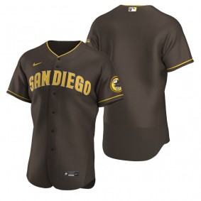 Men's San Diego Padres Nike Brown Authentic 2020 Alternate Jersey