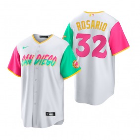 San Diego Padres Eguy Rosario White 2022 City Connect Replica Jersey