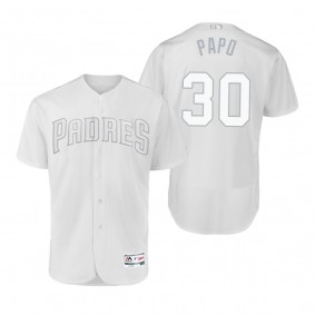 San Diego Padres Eric Hosmer Papo White 2019 Players' Weekend Authentic Jersey
