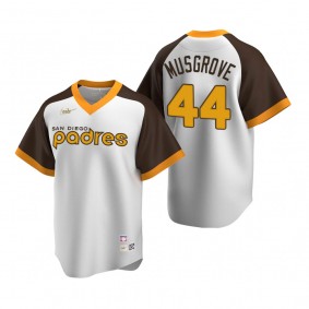 San Diego Padres Joe Musgrove Nike White Cooperstown Collection Home Jersey