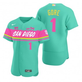 Men's San Diego Padres MacKenzie Gore Teal City Connect Authentic Jersey