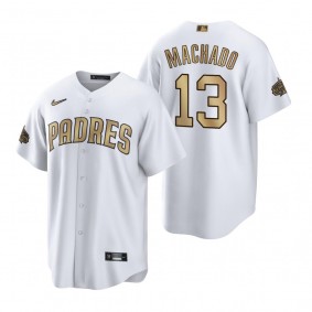 San Diego Padres Manny Machado White 2022 MLB All-Star Game Replica Jersey