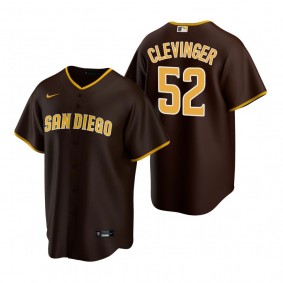 San Diego Padres Mike Clevinger Nike brown Replica 2020 Road Jersey