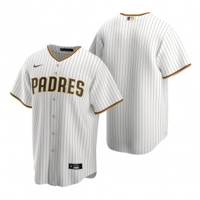 Men's San Diego Padres Nike White Brown Replica Home Jersey