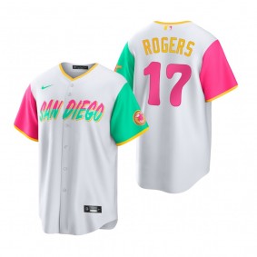 San Diego Padres Taylor Rogers White 2022 City Connect Replica Jersey