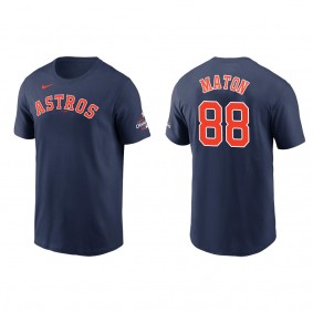 Phil Maton Houston Astros Navy 2022 World Series Champions T-Shirt