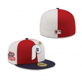 Philadelphia Phillies Pinwheel Americana Red 59FIFTY Fitted Hat