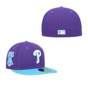 Men's Philadelphia Phillies Purple Vice 59FIFTY Fitted Hat