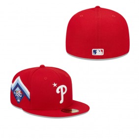 Men's Philadelphia Phillies Red 2023 MLB All-Star Game Workout 59FIFTY Fitted Hat