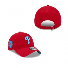 Men's Philadelphia Phillies Red 2023 MLB Father's Day 9TWENTY Adjustable Hat