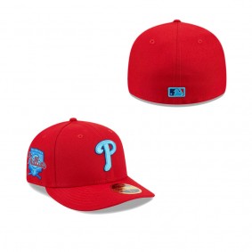 Men's Philadelphia Phillies Red 2023 MLB Father's Day Low Profile 59FIFTY Fitted Hat