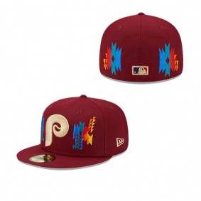 Philadelphia Phillies Southwestern 59FIFTY Fitted Hat