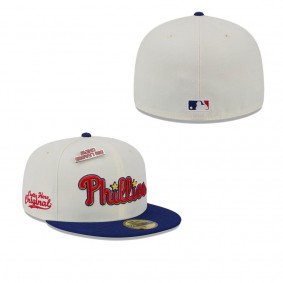 Men's Philadelphia Phillies White Big League Chew Original 59FIFTY Fitted Hat