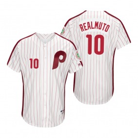 Phillies J.T. Realmuto White 1983 Turn Back the Clock Authentic Jersey