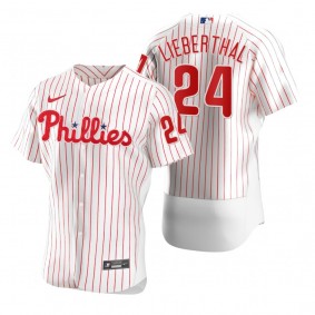 Philadelphia Phillies Mike Lieberthal Nike White Retired Player Authentic Jersey