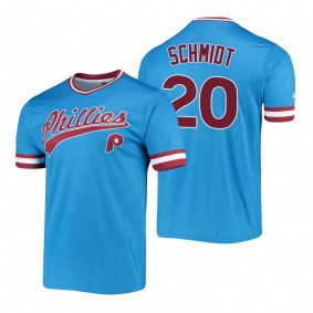 Philadelphia Phillies Mike Schmidt Light Blue Cooperstown Collection Stitches Jersey