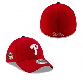Men's Philadelphia Phillies Red 2022 World Series 39THIRTY Flex Hat