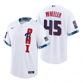 Philadelphia Phillies Zack Wheeler White 2021 MLB All-Star Game Replica Jersey