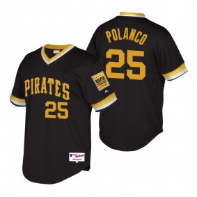 Pittsburgh Pirates Gregory Polanco Black Throwback 1979 World Series Jersey