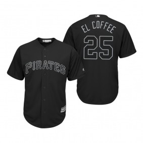 Pittsburgh Pirates Gregory Polanco El Coffee Black 2019 Players' Weekend Replica Jersey