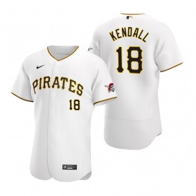 Pittsburgh Pirates Jason Kendall Nike White Retired Player Authentic Jersey