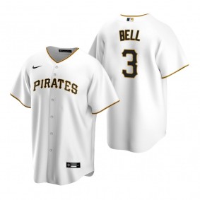 Pittsburgh Pirates Jay Bell Nike White Retired Player Replica Jersey