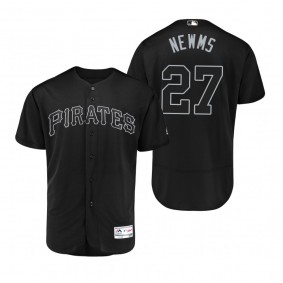 Pittsburgh Pirates Kevin Newman Newms Black 2019 Players' Weekend Authentic Jersey