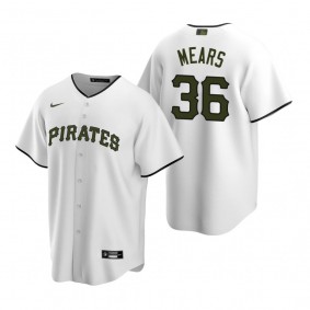 Pittsburgh Pirates Nick Mears Nike White Replica Alternate Jersey