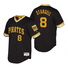 Pittsburgh Pirates Willie Stargell Black Throwback 1979 World Series Jersey